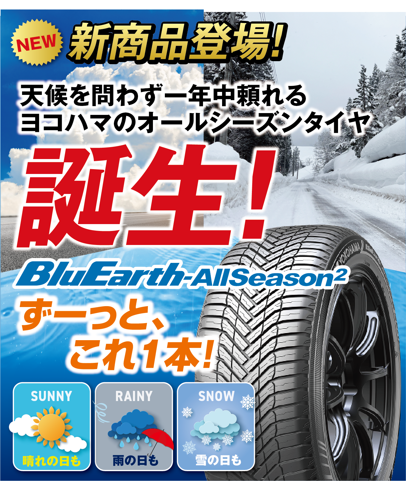 新商品オールシーズン登場。オールシーズンAW22