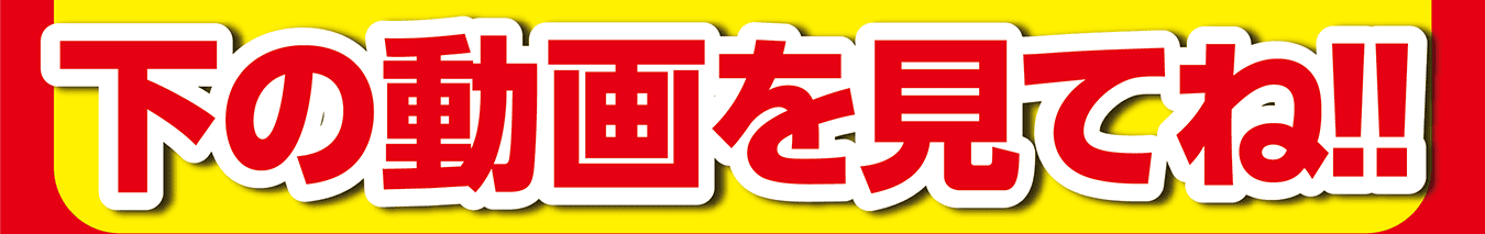下の動画を見てね！！